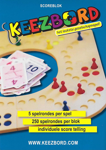 Keezbord - Scoreblok