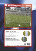 Voetbaldoel Buis 300x205x120cm-2