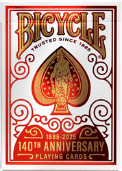 Bicycle - Pokerkaarten 140th Aniversary 