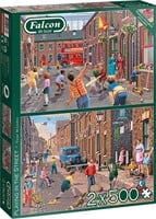 Falcon - Playing in the Street Puzzel (2 x 500 stukjes)