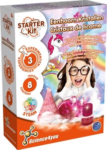 Afbeelding van het spelletje Science4You - Starter Kit Eenhoorn Kristallen