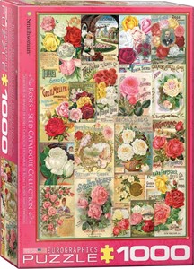 Afbeelding van het spel Roses - Seed Catalogue Puzzel (1000 stukjes)