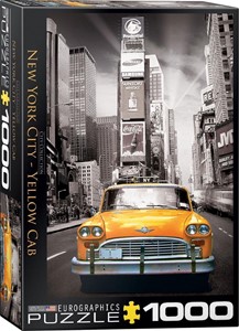 Afbeelding van het spel New York City - Yellow Cab Puzzel (1000 stukjes)