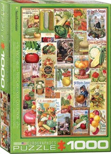 Thumbnail van een extra afbeelding van het spel Vegetable Seed Catalog Covers Puzzel (1000 stukjes)