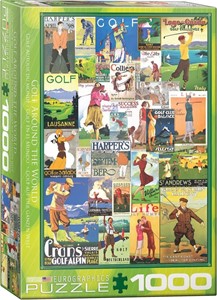 Afbeelding van het spelletje Golf Around the World Puzzel (1000 stukjes)