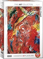 The Triumph of Music - Marc Chagall Puzzel (1000 stukjes)