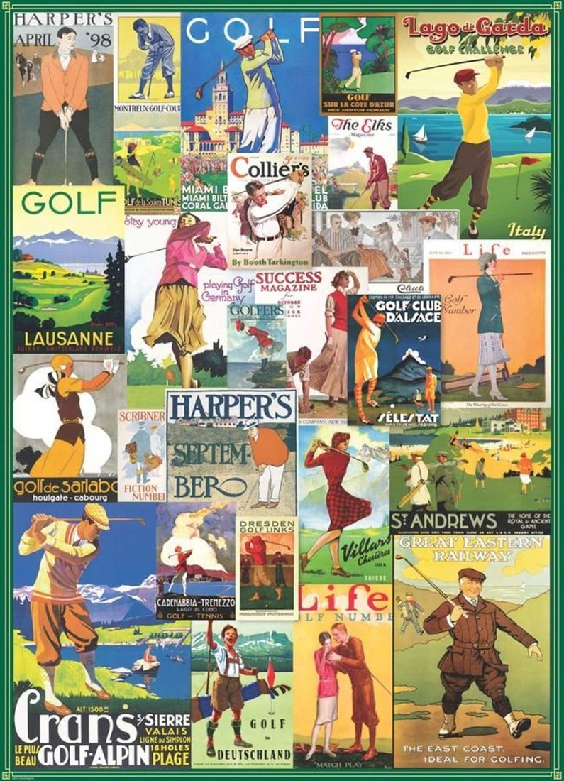 bellen Interpretatief Redenaar Golf Around the World Puzzel (1000 stukjes) - kopen bij Spellenrijk.nl
