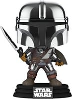 Funko Pop! - Star Wars The Mandalorian with Darksaber #491-2