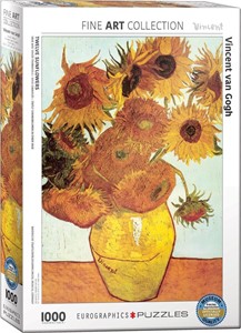 Afbeelding van het spelletje Twelve Sunflowers - Vincent van Gogh Puzzel (1000 stukjes)