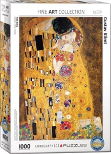 Afbeelding van het spelletje The Kiss - Gustav Klimt Puzzel (1000 stukjes)