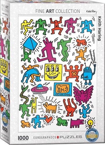 Collage - Keith Haring Puzzel (1000 stukjes)