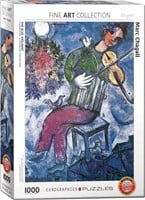 Marc Chagall - The Blue Violinist Puzzel (1000 stukjes)