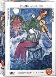 Afbeelding van het spelletje Marc Chagall - The Blue Violinist Puzzel (1000 stukjes)