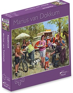 Afbeelding van het spelletje Marius van Dokkum - Foodtruck Puzzel (1000 stukjes)