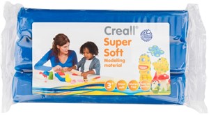 Afbeelding van het spel Supersoft Boetseerklei 500gr - Blauw