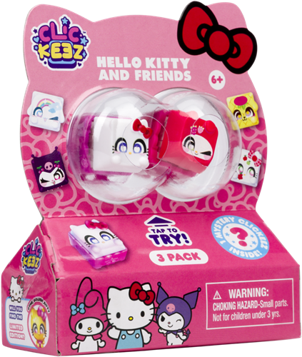 Clickeez Hello Kitty & Friends (3-pack)