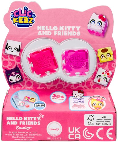 Clickeez Hello Kitty & Friends (3-pack)-2
