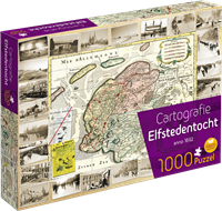 Cartografie Elfstedentocht Puzzel (1000 stukjes)