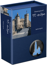 Houten Puzzel Antwerpen (50 stukjes)