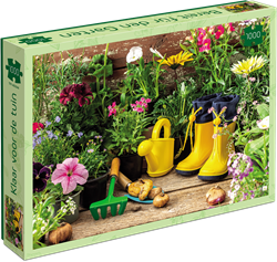 Klaar voor de Tuin Puzzel (1000 stukjes)
