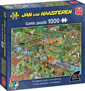 Jan van Haasteren - De Volkstuintjes Puzzel (1000 stukjes)