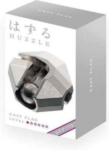 Huzzle Cast Puzzle - Flag (level 1)