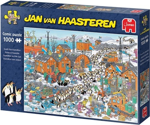 Jan van Haasteren - Zuidpool Expeditie (1000 stukjes)-3