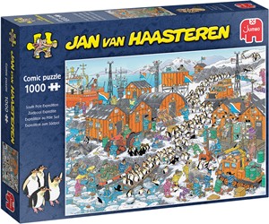 Jan van Haasteren - Zuidpool Expeditie (1000 stukjes)