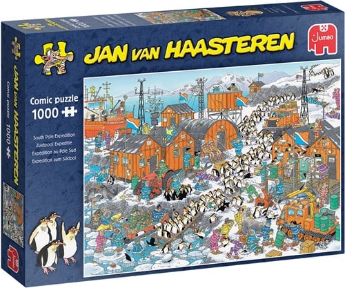 Jan van Haasteren - Zuidpool Expeditie (1000 stukjes)