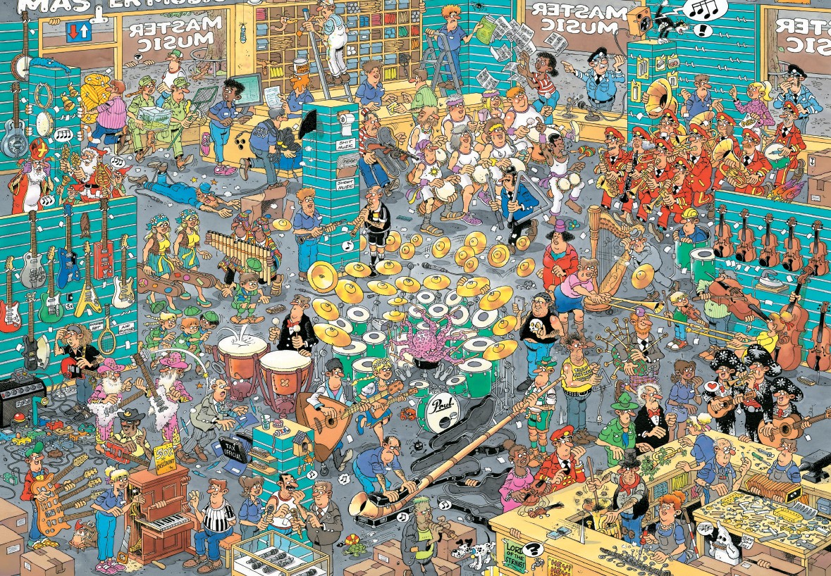 Onafhankelijk Weg huis blik Jan van Haasteren - De Muziekwinkel Puzzel (5000 stukjes) - kopen bij Spellenrijk.nl Onafhankelijk Weg huis blik Jan van Haasteren - De Muziekwinkel Puzzel (5000 stukjes) - kopen bij Spellenrijk.nl