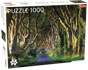 Afbeelding van het spelletje Dark Hedges in Northern Ireland Puzzel (1000 Stukjes)