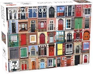 Afbeelding van het spelletje Dutch Windows and Doors Puzzel (1000 Stukjes)