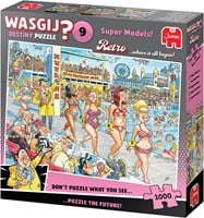 Wasgij Retro Destiny 9 - Topmodellen! (1000 stukjes)-2
