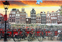Amsterdam Fietsenstalling (1000 stukjes)-2