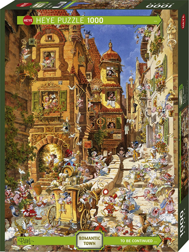Romantic Town - By day Puzzel (1000 stukjes)