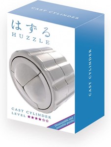 Huzzle Cast Puzzle - Cylinder (level 4)