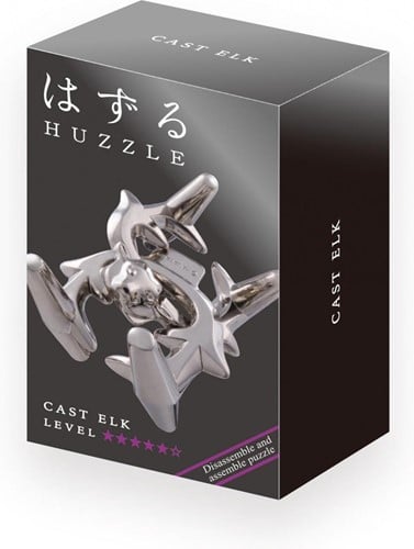 Huzzle Cast Puzzle - Elk (level 5)