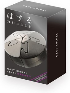 Huzzle Cast Puzzle - Spiral (level 5)