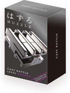 Huzzle Cast Puzzle - Rattle (level 5)