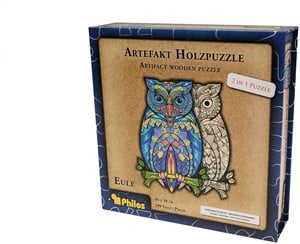 Artefact Houten Puzzel Uil 199 stukjes