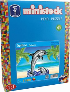 Afbeelding van het spel Ministeck Dolfijnen - XL Box
