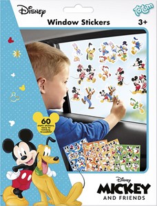 Afbeelding van het spelletje Raamstickers Mickey Mouse