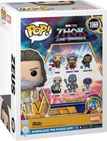 Funko Pop! - Thor Love and Thunder Zeus #1069-3
