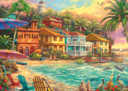 Chuck Pirson - Island Life Puzzel (1000 stukjes)-2
