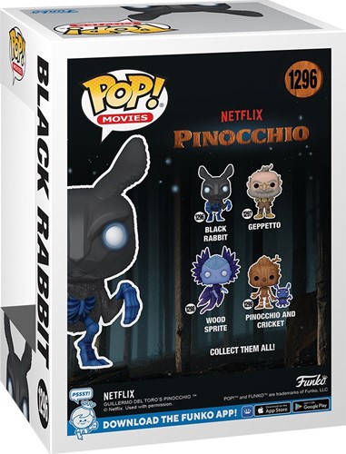 Funko Pop! - Pinocchio Black Rabbit #1296-3