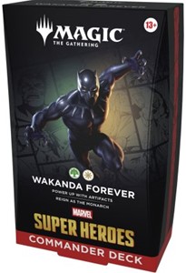 Wizards of The Coast Magic The Gathering - Marvel Super Heroes Commander Deck - Wakanda Forever