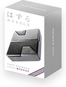 Huzzle Cast Puzzle - Diamond (level 1)