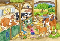 Vrolijk Boerderijleven Puzzel (2x24 stukjes)-2