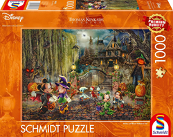 Disney - Mickey & Minnie Halloween Fun Puzzel (1000 stukjes)