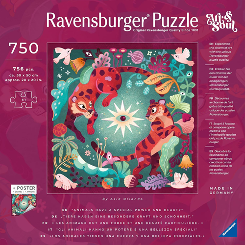 Art & Soul - Animal Spirit Puzzel (750 stukjes)-3
